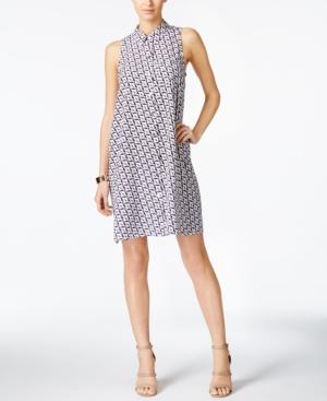 Alfani Dove-print Shirtdress, Only At Macy's