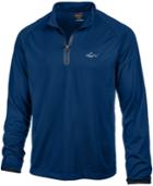 Greg Norman For Tasso Elba Men's Pique Quarter-zip Shirt, Created For Macy's