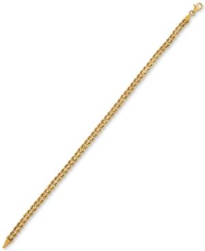 Rope Chain Bracelet In 14k Gold