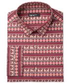 Bar Iii Men's Slim-fit Oh Deer! Print Dress Shirt, Only At Macy's