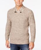 Weatherproof Men's Big And Tall Shawl-collar Sweater, Classic Fit
