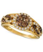 Le Vian Chocolatier Diamond Statement Ring (3/4 Ct. T.w.) In 14k Gold