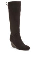 Xoxo Burkey Wedge Tall Boots Women's Shoes