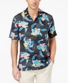 Tommy Bahama Men's Saltwater Bloom Printed Silk Shirt