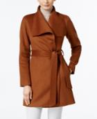 Tahari Ella Wool-blend Wrap Coat
