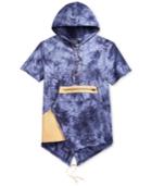 Hudson Nyc Men's Denim Tie-dye Fishtail Hoodie