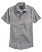 Hurley Men's Farrington Micro-striped Short-sleeve Shirt