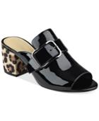 Marc Fisher Rima Block-heel Mules Women's Shoes