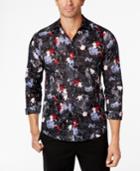 Inc International Concepts Men's Abstract Floral Shirt, Created For Macy's