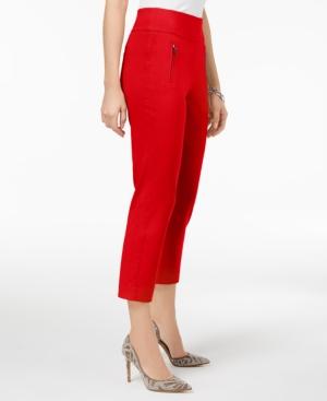 I.n.c. Cropped Straight-leg Pants, Created For Macy's