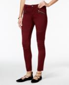 Tinseltown Juniors' Moto Ponte Skinny Jeans