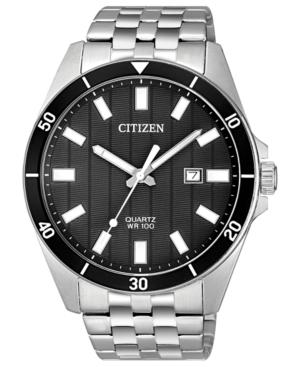 Citizen Men's Quartz Stainless Steel Bracelet Watch 42mm