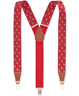 Club Room Animal Printed Suspenders, 32mm, Only At Macy's