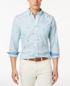 Tommy Hilfiger Men's Coastal Critter Custom-fit Long-sleeve Shirt