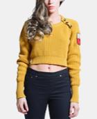 Artistix Cotton Cropped Sweater