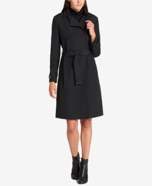 Dkny Water-resistant Trench Coat