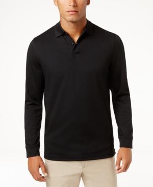 Tasso Elba Men's Supima Cotton Birdseye Polo, Only At Macy's