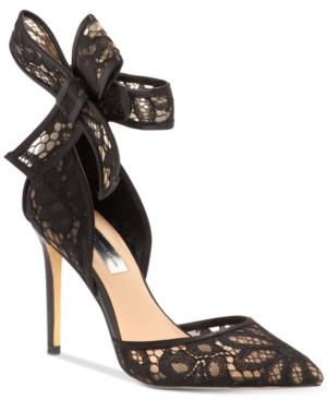 I.n.c. Kaiaa Bow Evening Pumps, Created For Macy's Women's Shoes