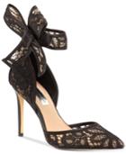 I.n.c. Kaiaa Bow Evening Pumps, Created For Macy's Women's Shoes