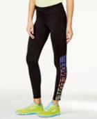 Material Girl Active Juniors' Love Graphic Yoga Leggings, Only At Macy's