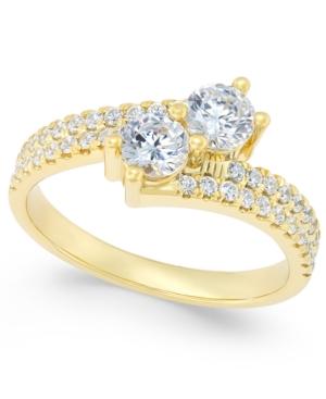 Two Souls, One Love Diamond Anniversary Ring (1 Ct. T.w.) In 14k Gold Or 14k White Gold