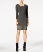 Calvin Klein Grommet-trim Sweater Dress