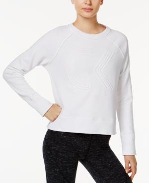 Calvin Klein Performance Cotton Cropped Logo Top