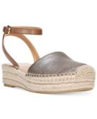 Franco Sarto Lariza Ankle-strap Flat Espadrilles Women's Shoes