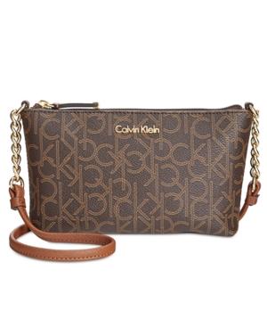 Calvin Klein Hayden Mini Signature Chain Strap Crossbody