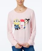 Hybrid Juniors' Despicable Me Fluffy Unicorn Graphic Sweatshirt