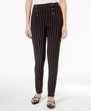Beauty And The Beast Juniors' Striped Military Pants
