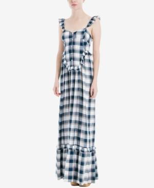 Max Studio London Plaid Maxi Dress, Created For Macy's