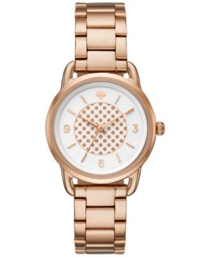 Kate Spade New York Women's Boathouse Rose Gold-tone Stainless Steel Bracelet Watch 30mm Ksw1167
