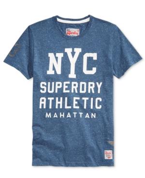Superdry Men's Nyc Athletic Graphic-print T-shirt