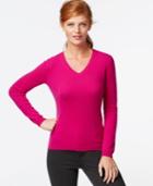 Charter Club Cashmere V-neck Sweater