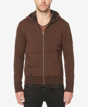 Buffalo David Bitton Men's Fleece-lined Full-zip Hoodie