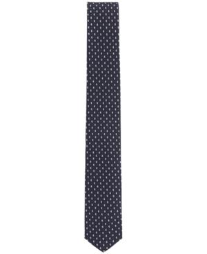 Boss Men's Slim Traveler Paisley-dot Italian Silk Tie