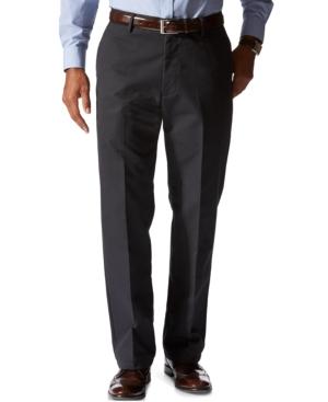 Dockers D3 Classic Fit Signature Khaki Striped Flat-front Pants