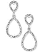 Inc International Concepts Pave Teardrop Drop Earrings, Created For Macy's