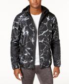 Id Ideology Men's Printed Hooded Jacket, Created For Macy's