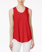 Maison Jules Cotton Scoop-neck Tank Top, Only At Macy's