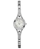 Guess Watch, Women's Silver Tone Bracelet 22mm U0135l1