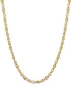 "14k Gold Necklace, 18"" 3mm Hollow Link Chain"