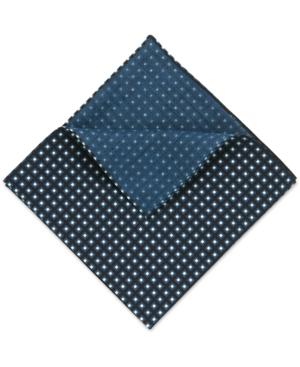 Boss Printed Linen Pocket Square