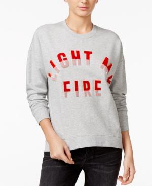 Guess Light My Fire Graphic Sweatshirt