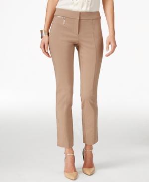 Alfani Petite Zip-pockets Pants, Only At Macy's