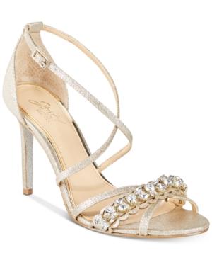 Jewel Badgley Mischka Gisele Evening Sandals Women's Shoes