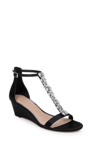 Jewel Badgley Mischka Darrell Wedge Sandals Women's Shoes