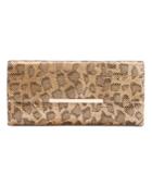 I.n.c. Hether Leopard Mesh Clutch, Created For Macy's