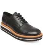 Self Made By Steve Madden Men's Sufraget Leather Platform Oxfords Men's Shoes